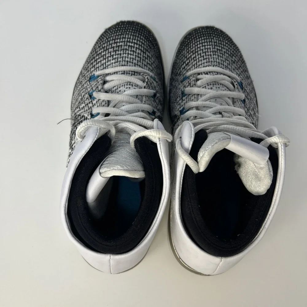 Nike Air Jordan 31 XXXI N7 Black White Turquoise‎ 854272-003 Size 5.5Y Women's 7